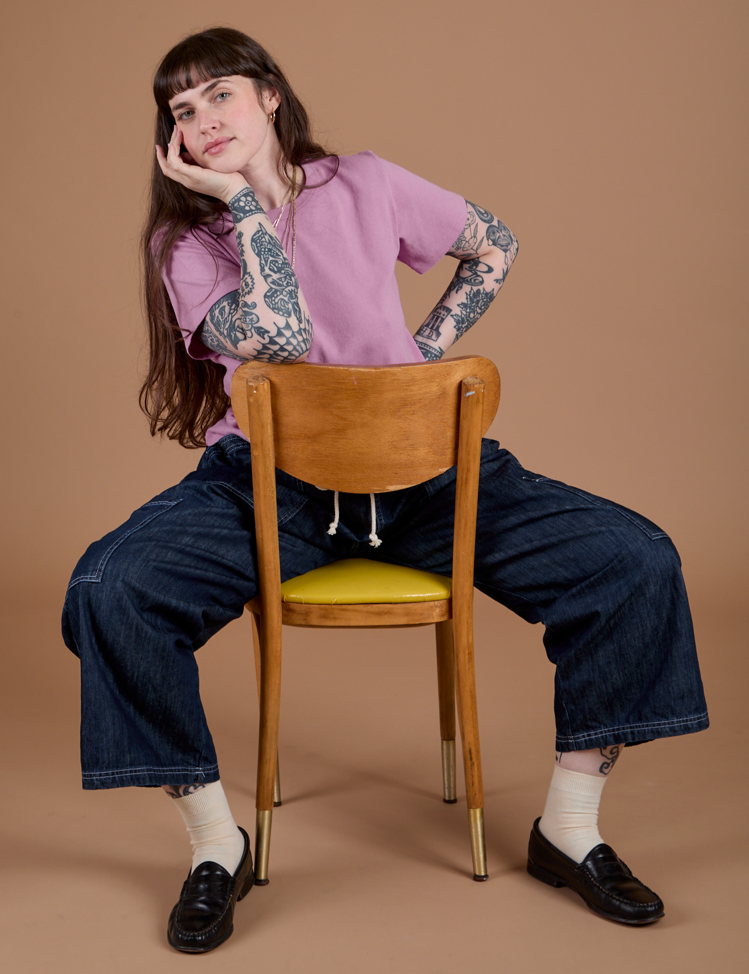 Burly Tee - Lilac Purple