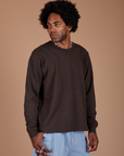 Long Sleeve Burly Tee - Espresso Brown