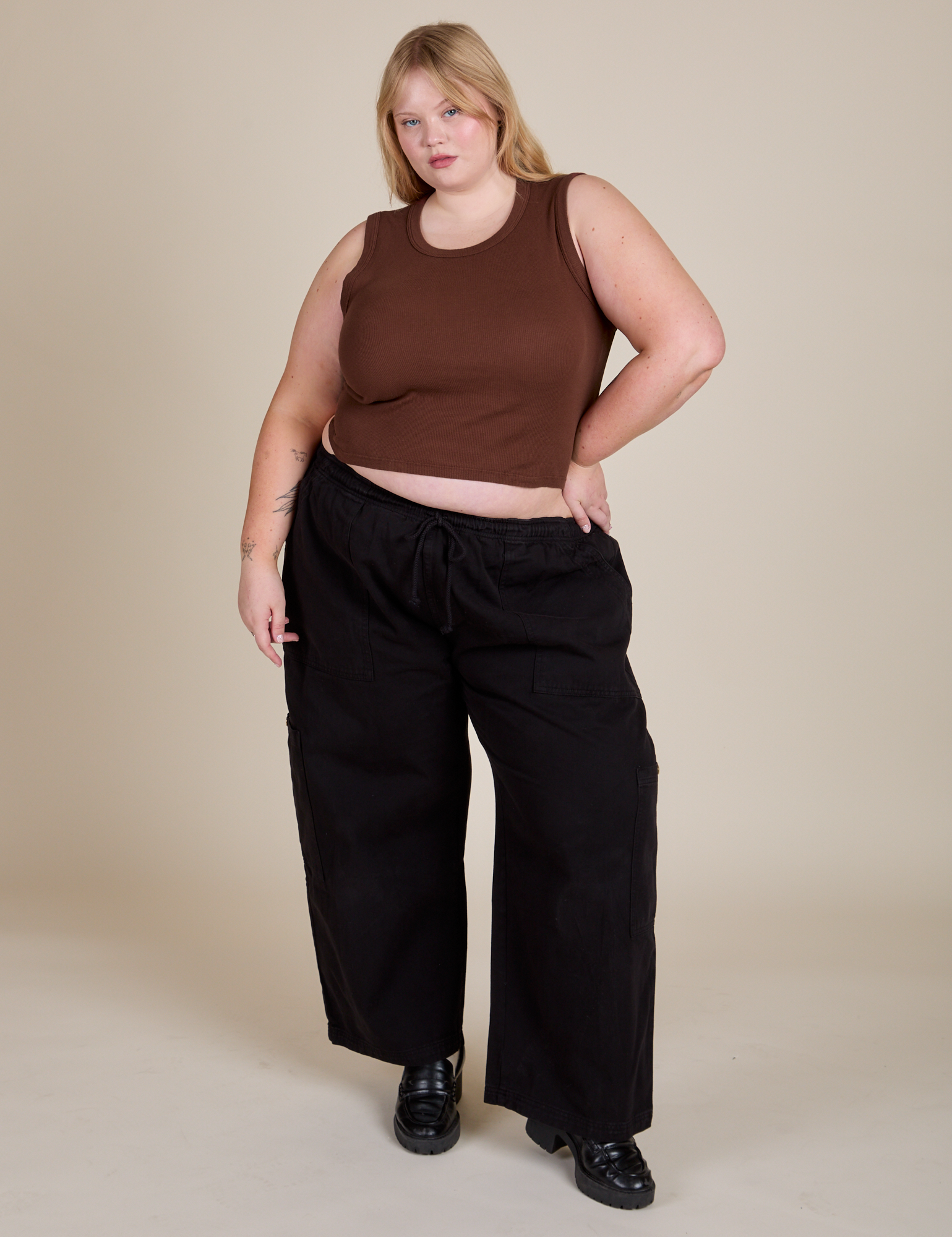 Muscle Tee - Fudgesicle Brown