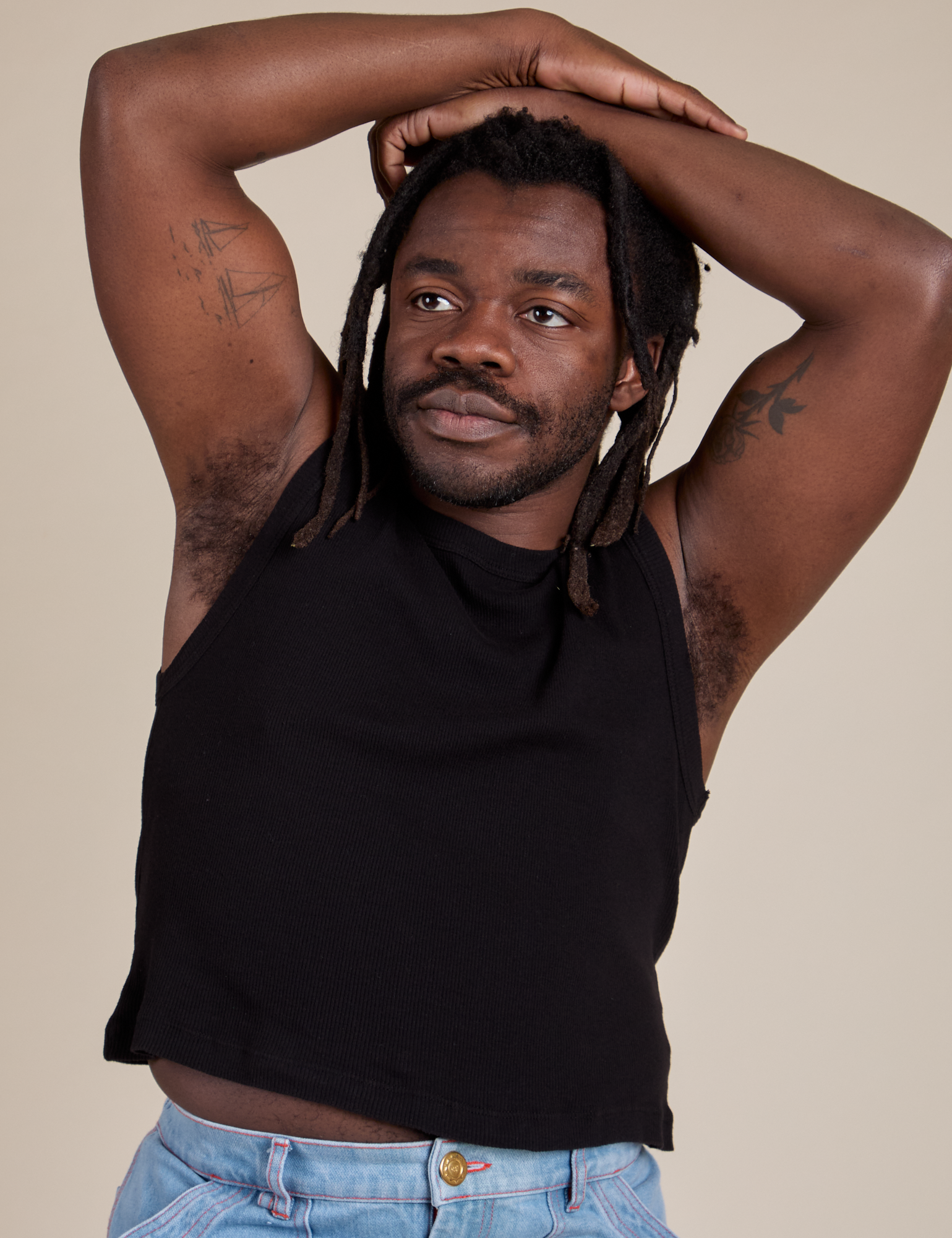 Muscle Tee - Basic Black