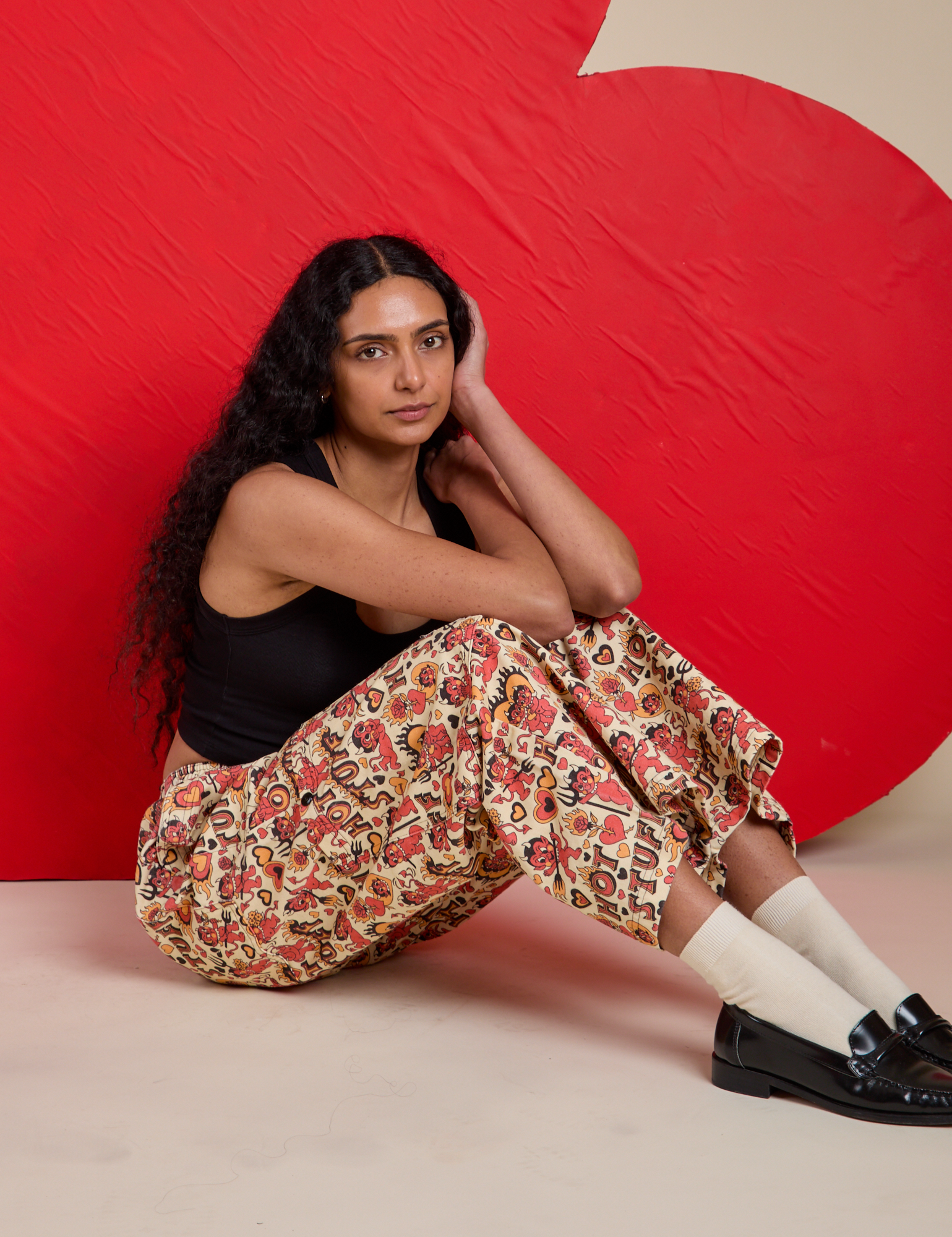 Hot Stuff Drop Pocket Cargo Pants