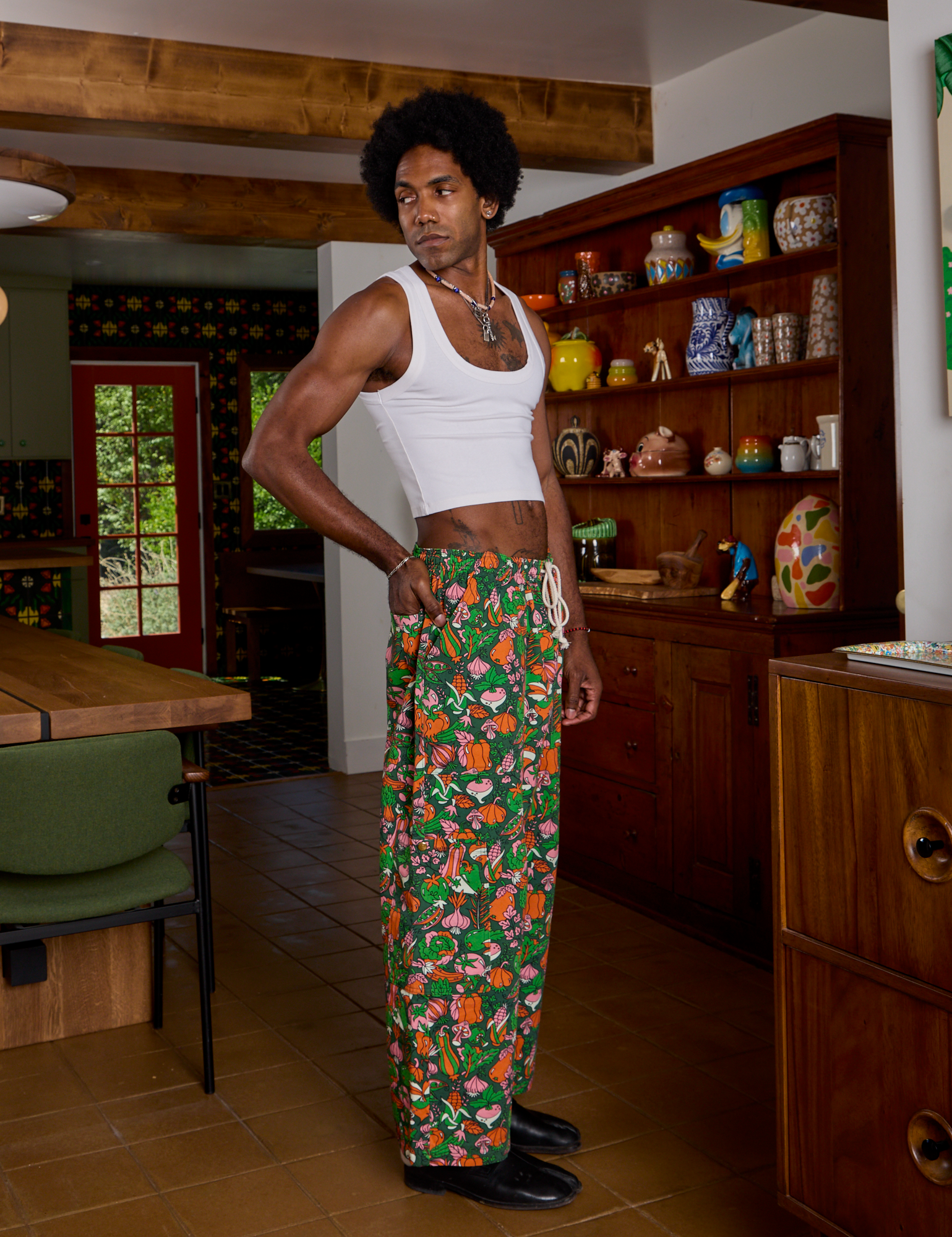 Drop Pocket Cargo Pants - Kitchen Collection