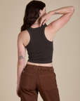 Racerback Tank - Espresso Brown