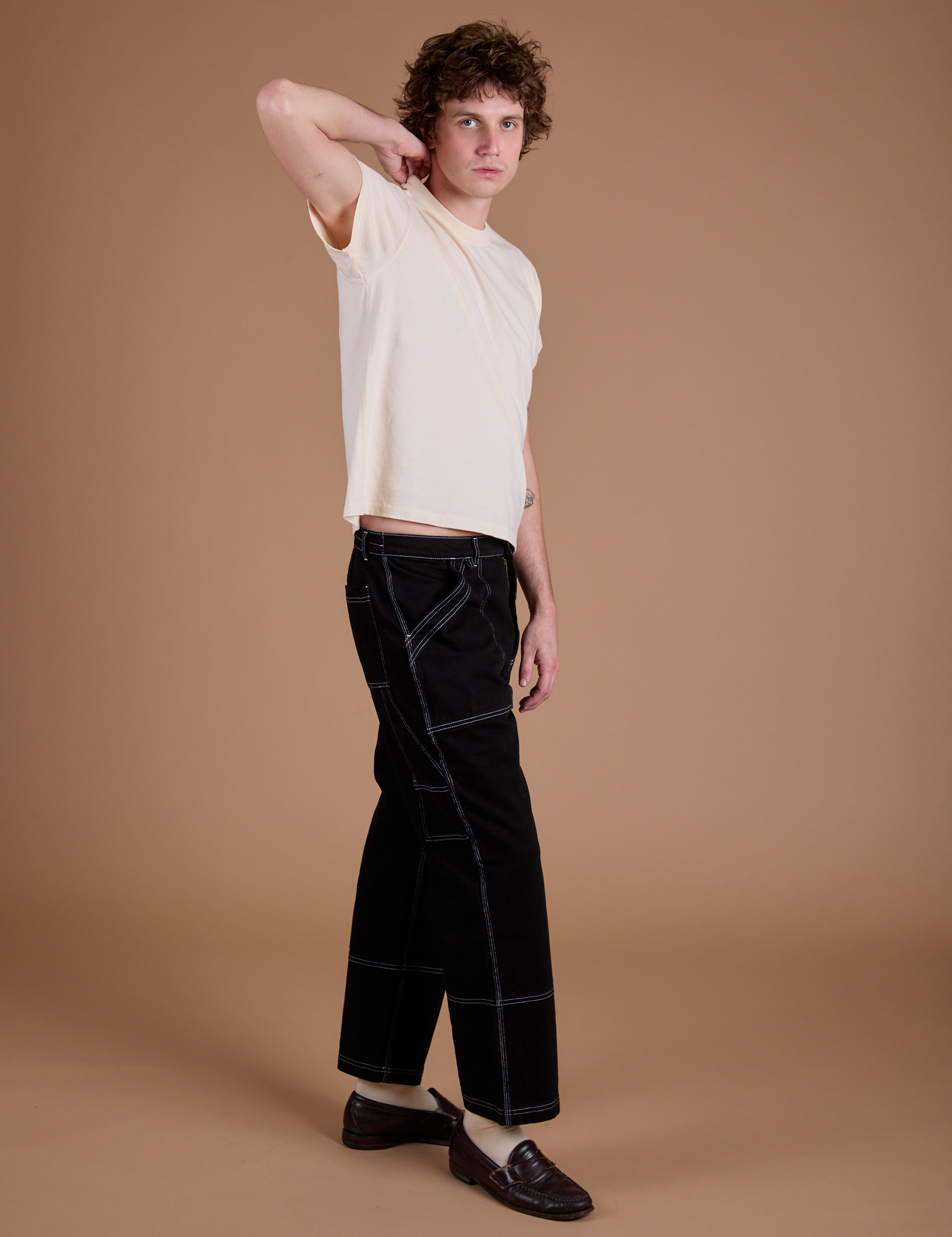   Jeans ブラック タンクトップ Carpenter Jeans - Black – BIG BUD PRESS