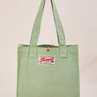 Shopper Tote Bag in Sage Green