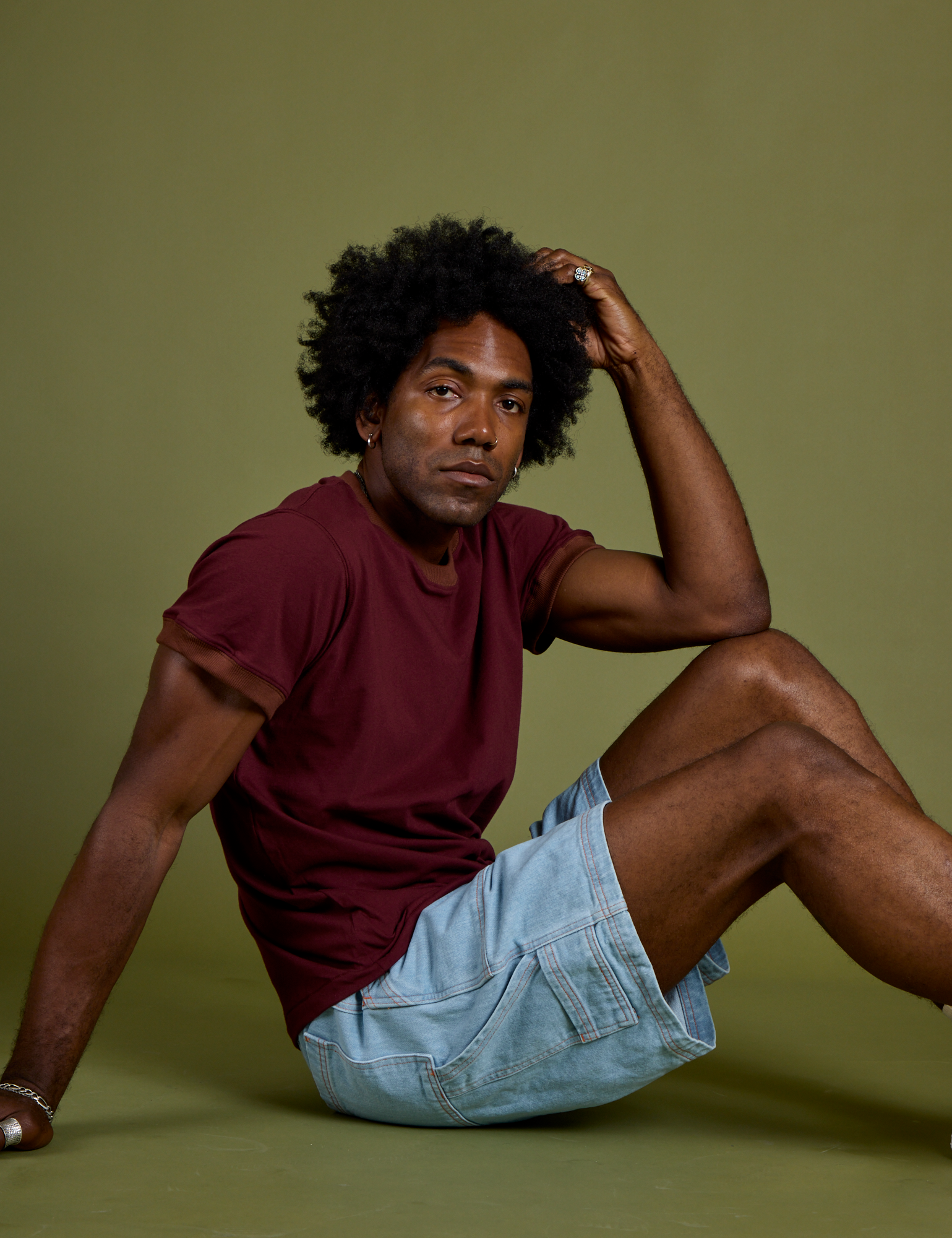 Vintage Ringer Tee - Red Wine
