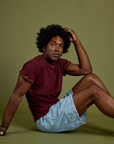 Vintage Ringer Tee - Red Wine