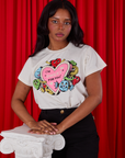 Sweet 4 U Organic Tee worn by Kandia