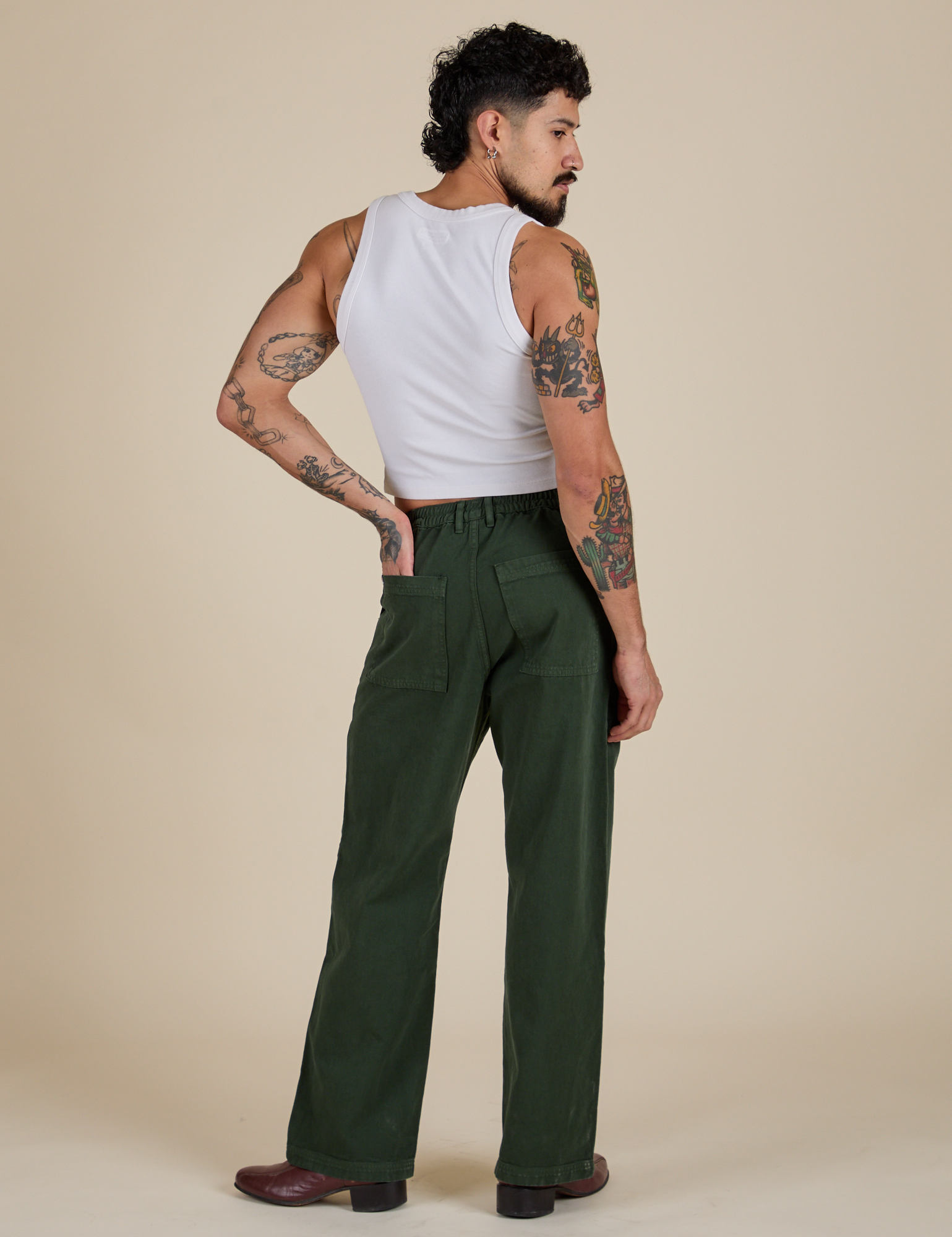 Work Pants - Swamp Green