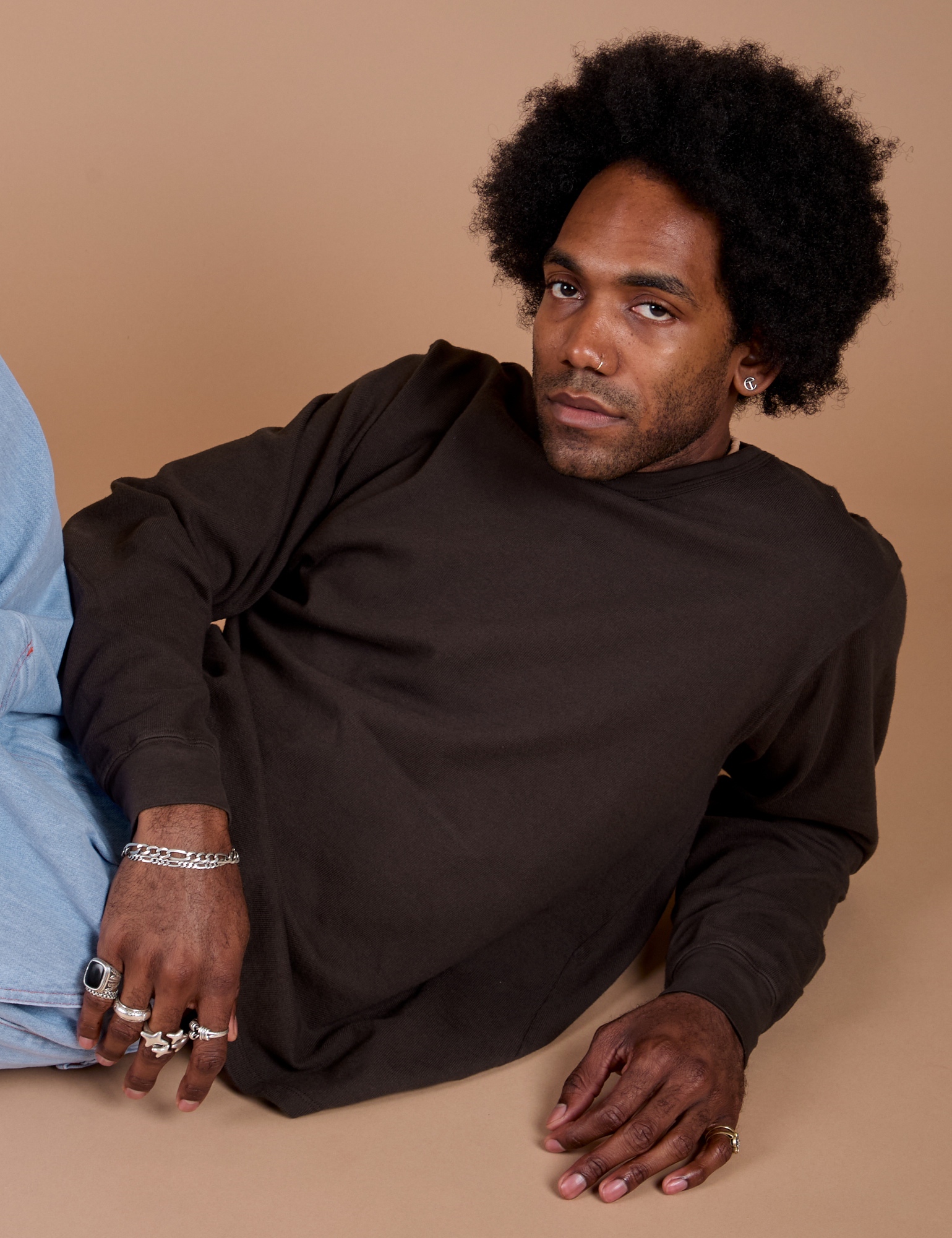 Long Sleeve Burly Tee - Espresso Brown