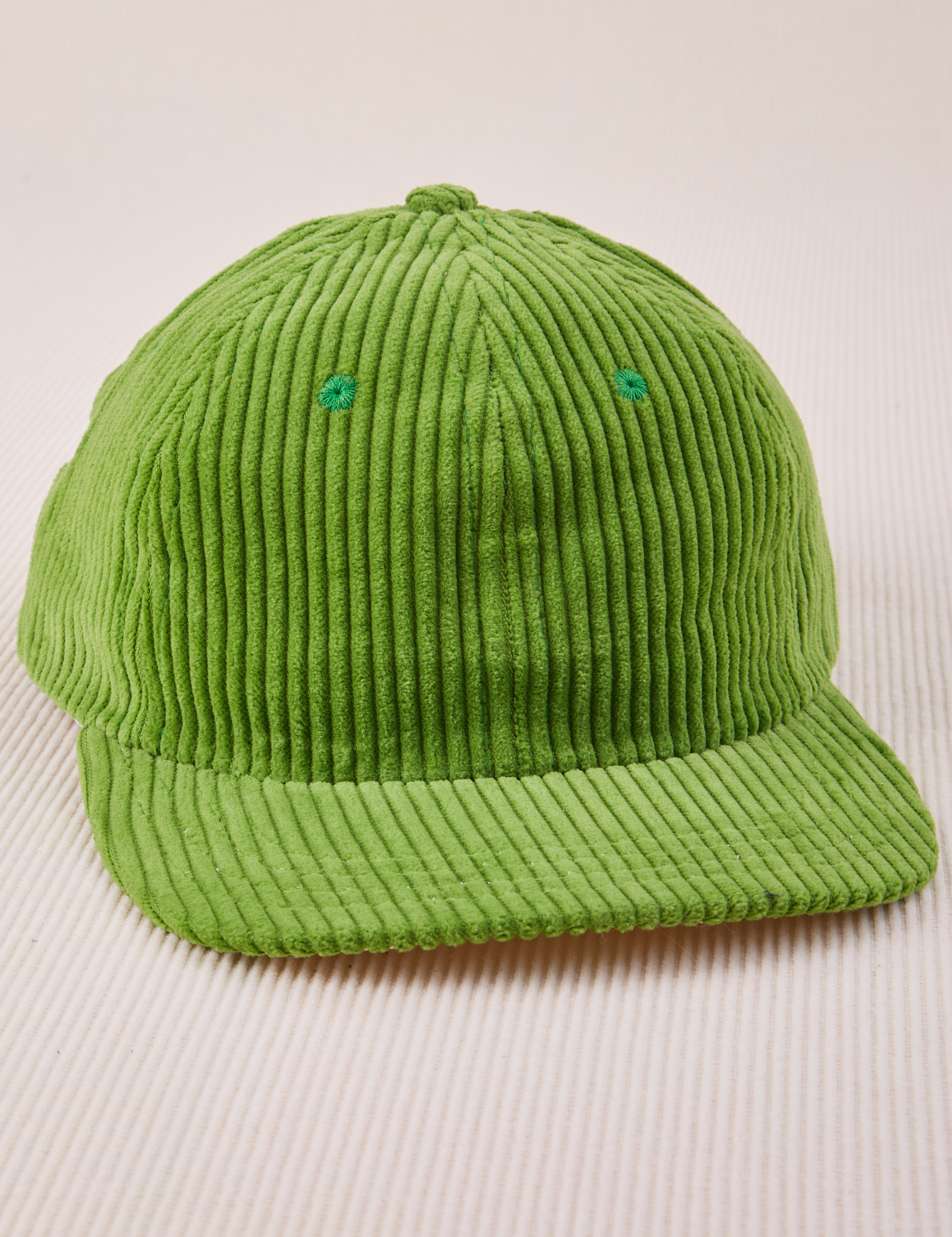 Dugout Corduroy Hat in Bright Olive