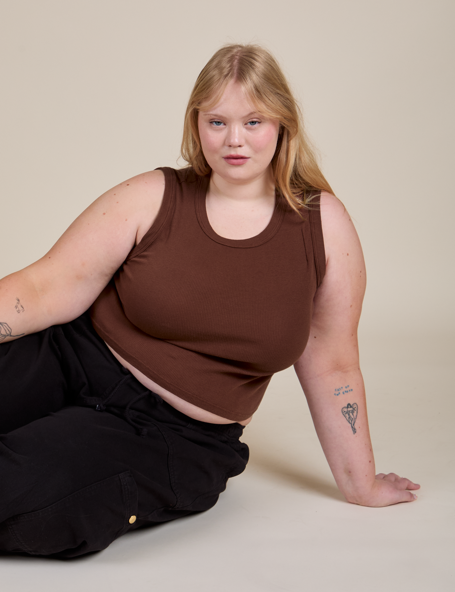 Muscle Tee - Fudgesicle Brown