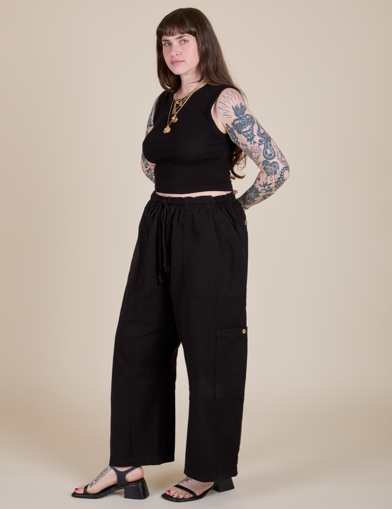 Muscle Tee - Basic Black