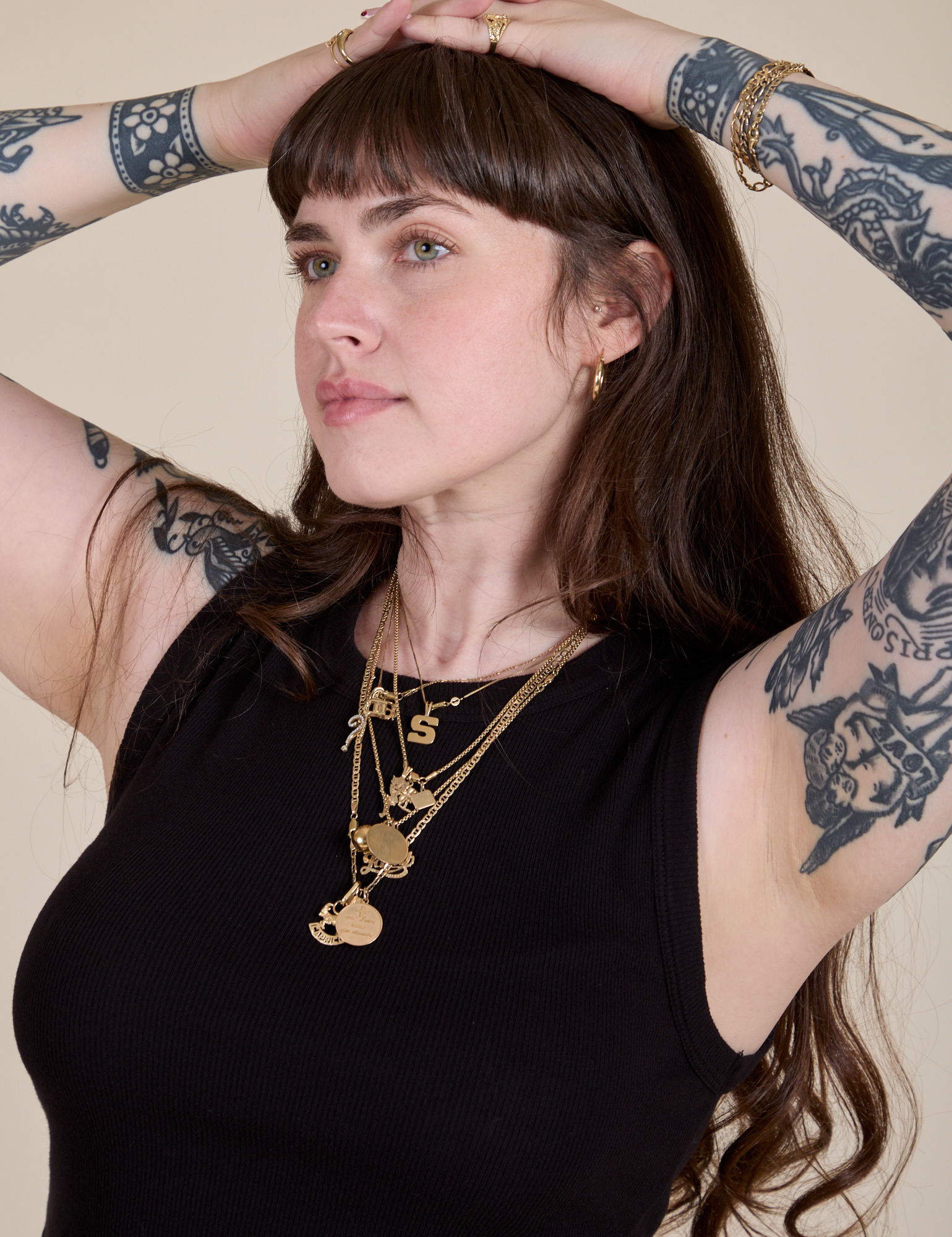 Muscle Tee - Basic Black