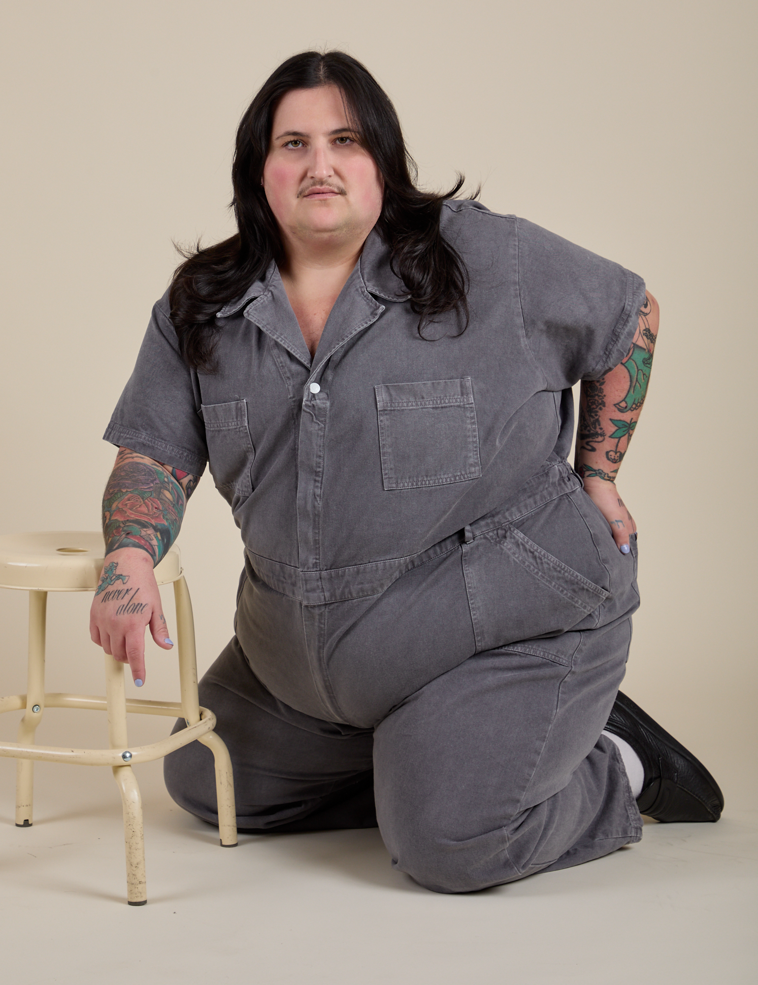 stein OVERSIZED JUMPSUIT ブラック ssstein（シュタイン）トップス・シャツ・ニット 正規取扱通販