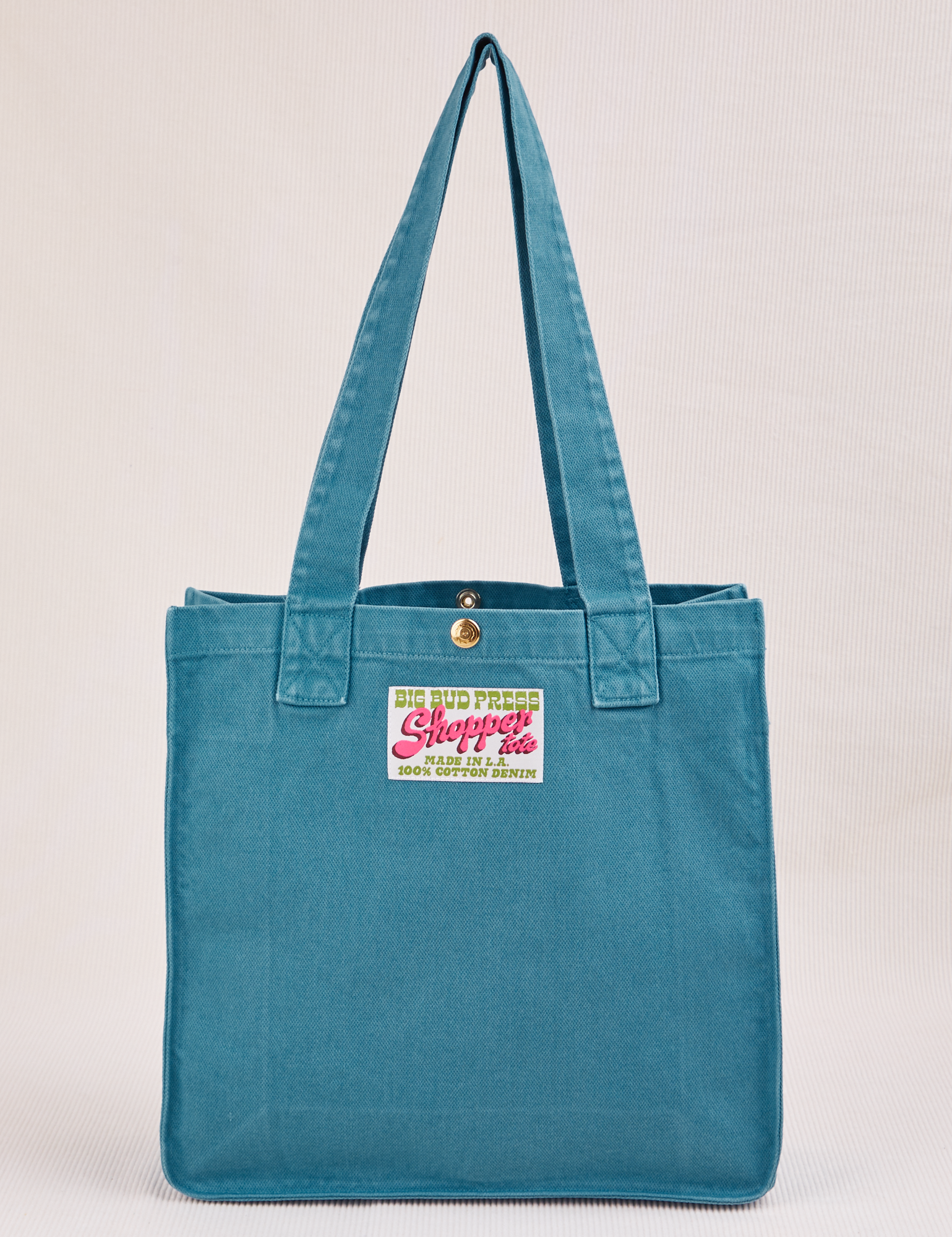 Shopper Tote Bag in Marine Blue
