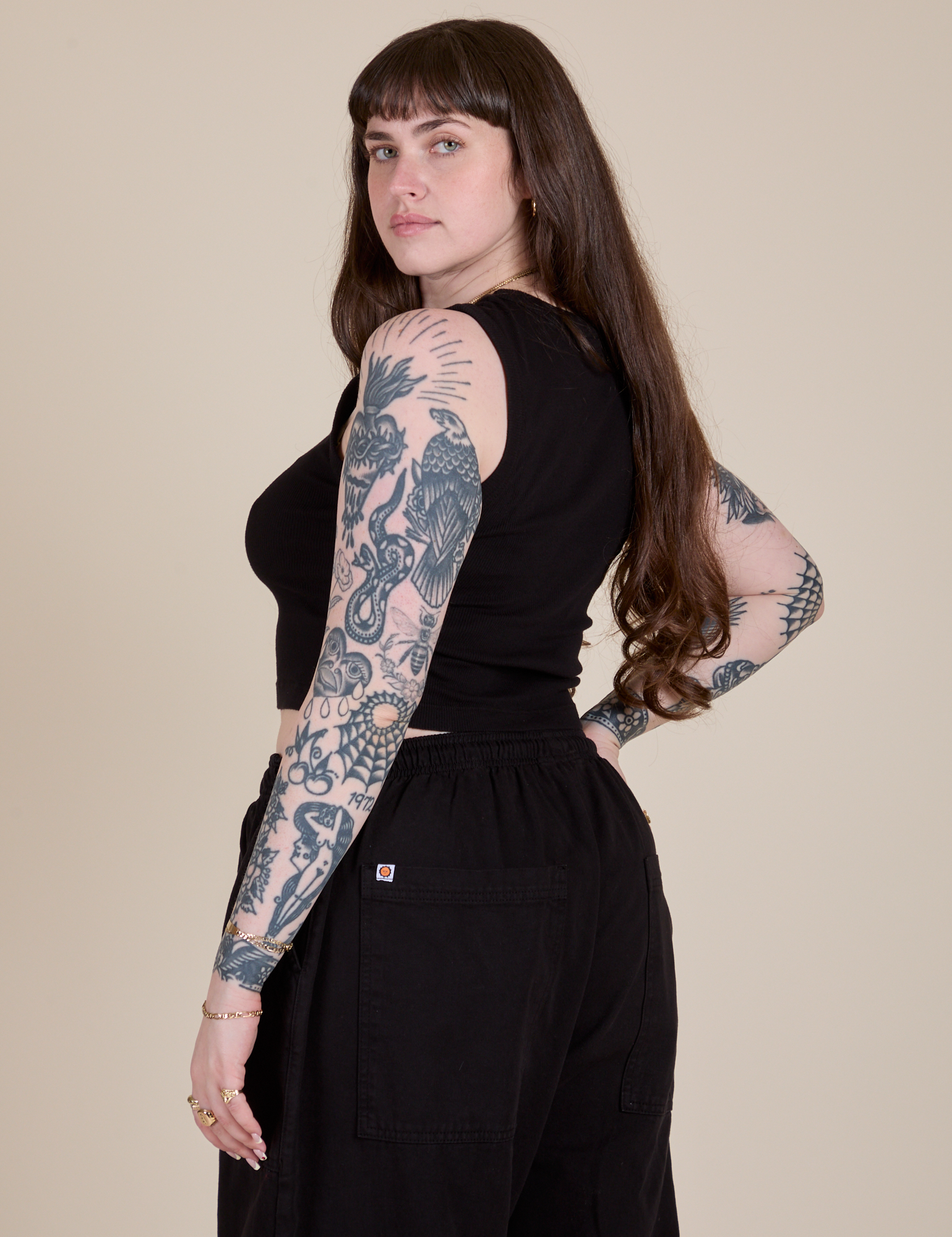 Muscle Tee - Basic Black