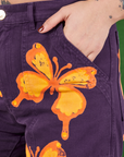 Icon Work Pants - Butterflies *FINAL SALE*