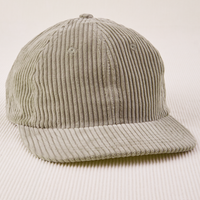 Dugout Corduroy Hat in Khaki Grey