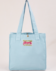 Shopper Tote Bag in Baby Blue