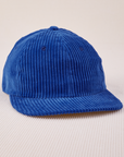 Dugout Corduroy Hat in Royal Blue