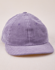 Dugout Corduroy Hat in Faded Grape