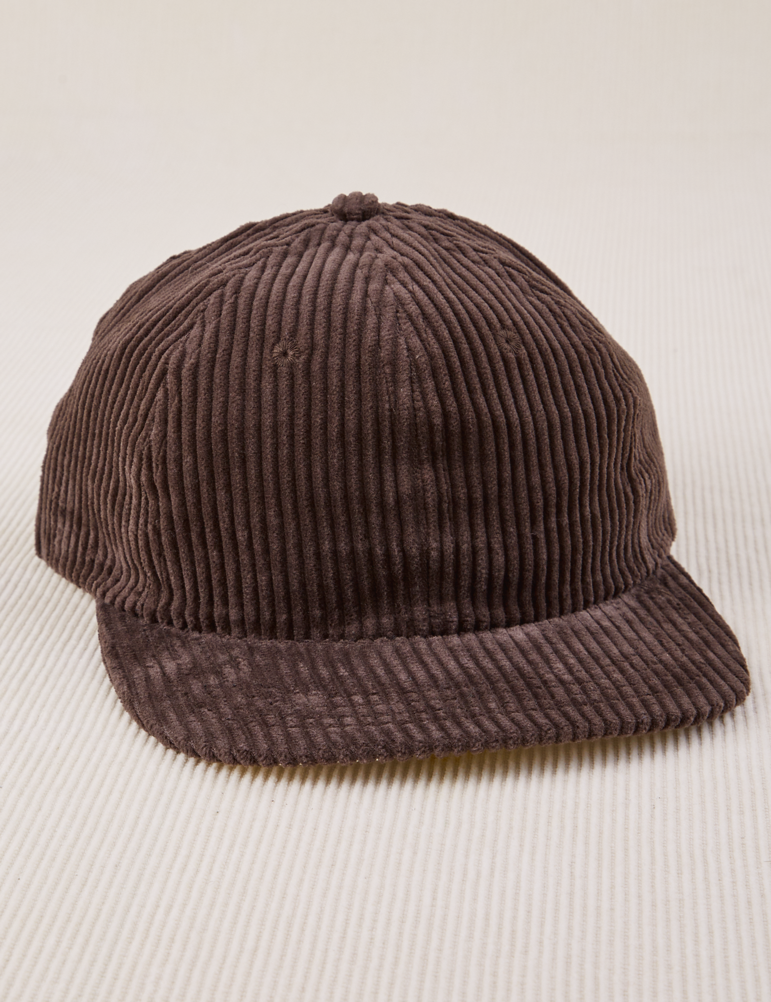 Dugout Corduroy Hat in Espresso Brown