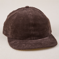 Dugout Corduroy Hat in Espresso Brown