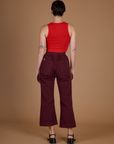 Back view of the Red Wine Action Pant