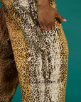 Drop Pocket Pants - Leopard Print