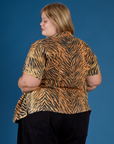 Pantry Button-Up - Tiger Print