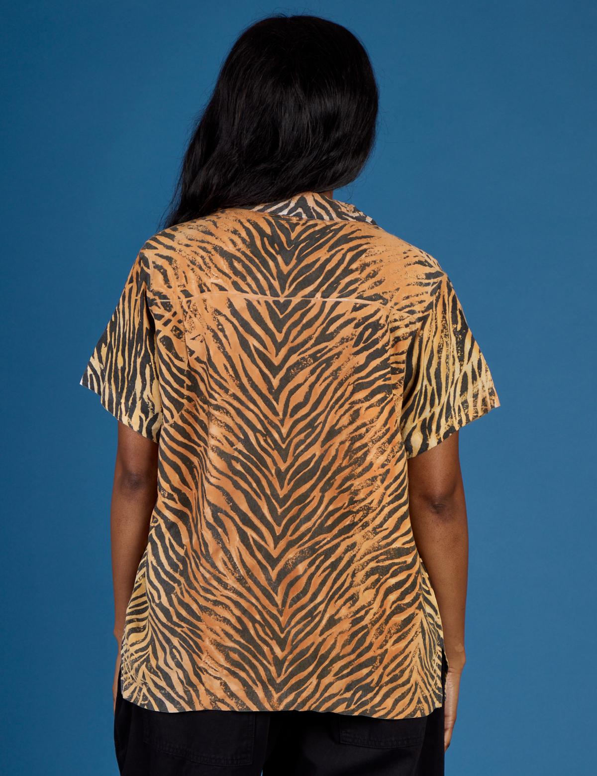 Pantry Button-Up - Tiger Print