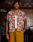 Hot Dogs & Beer & Wine & Pretzels Pantry Button-Up