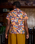 Hot Dogs & Beer & Wine & Pretzels Pantry Button-Up