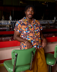 Hot Dogs & Beer & Wine & Pretzels Pantry Button-Up