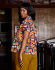 Hot Dogs & Beer & Wine & Pretzels Pantry Button-Up