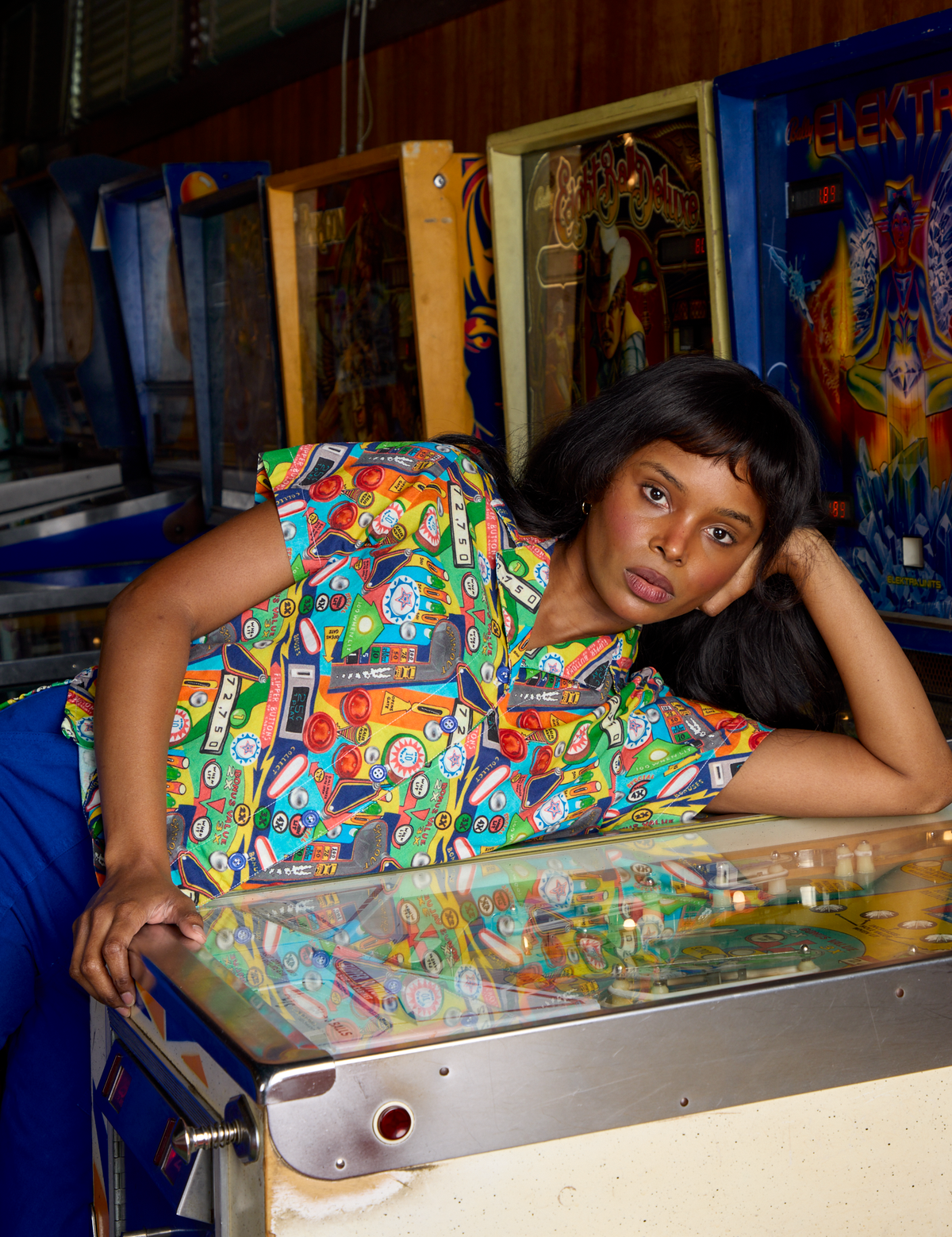 Pinball Playfield Pantry Button-Up