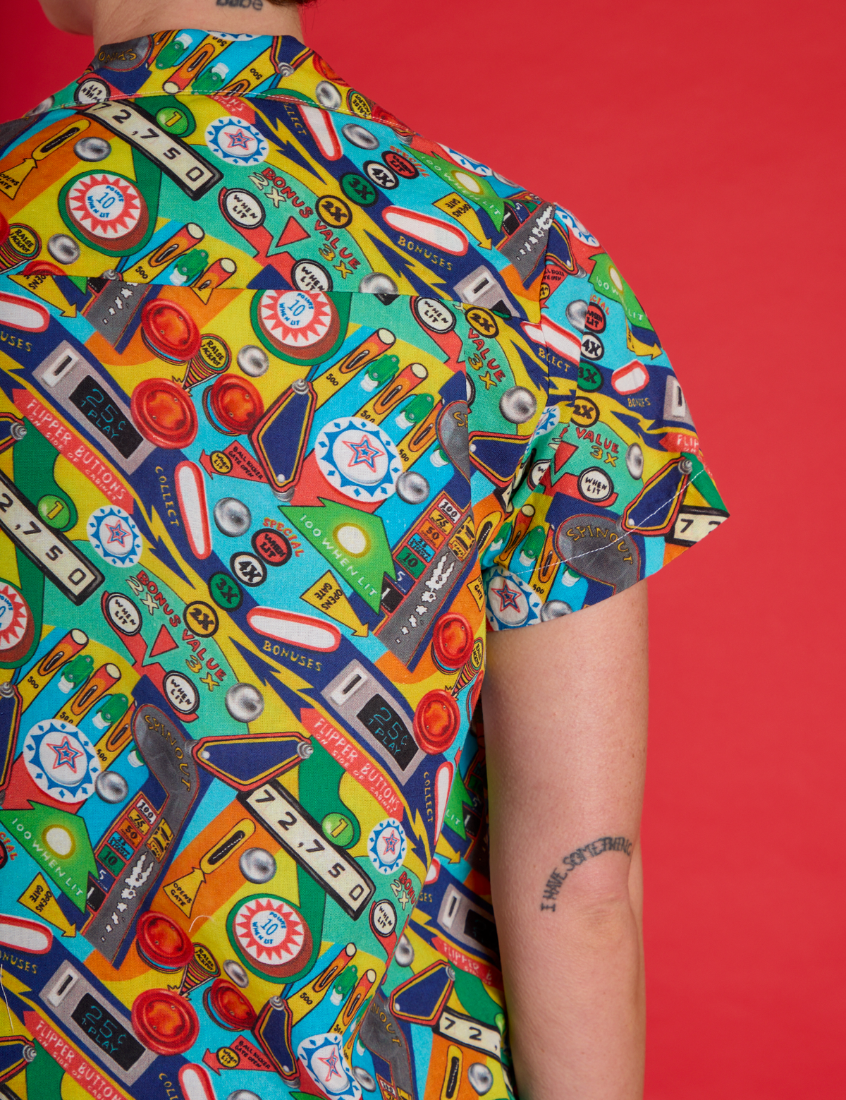 Pinball Playfield Pantry Button-Up