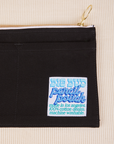 Close up of Pencil Pouch in Basic Black