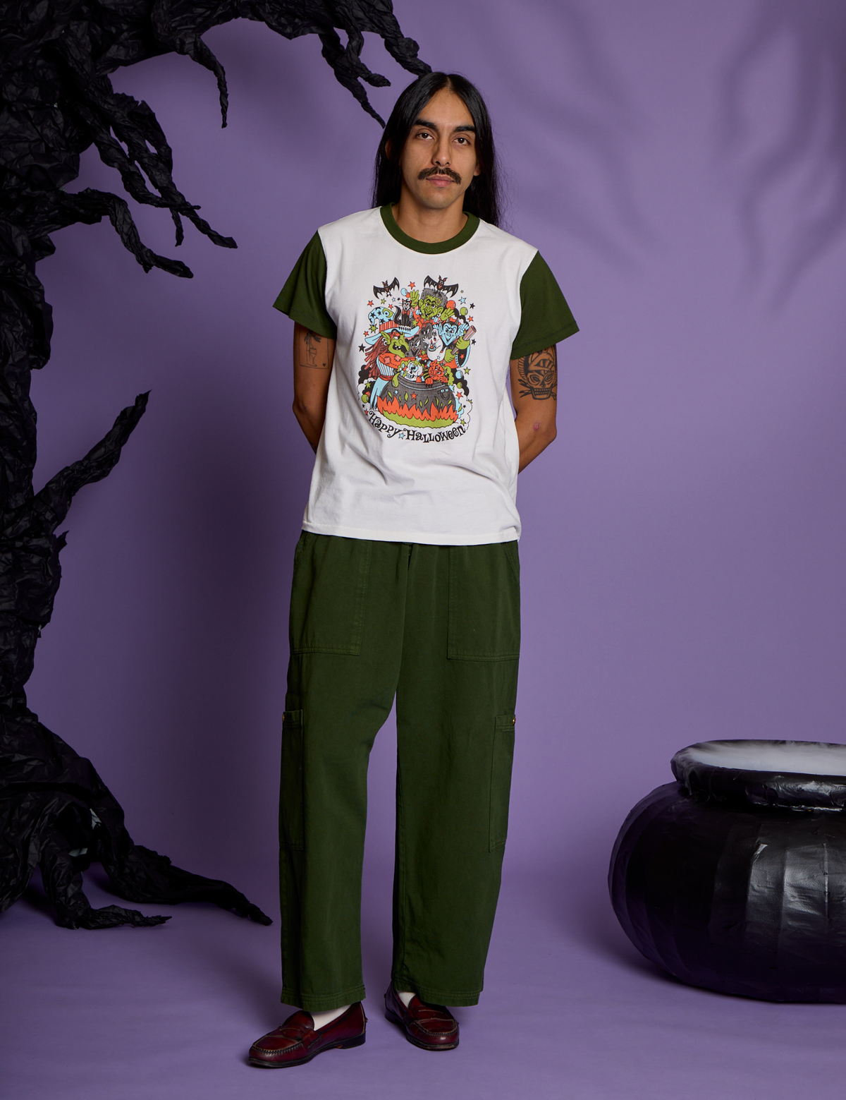 Vintage Tee - Happy Halloween