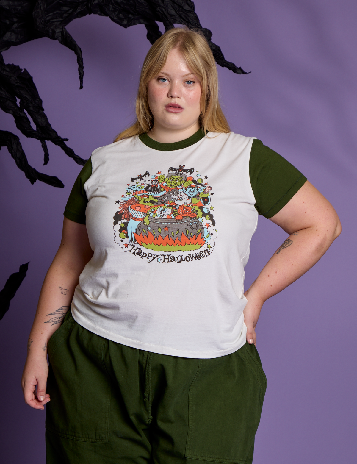 Vintage Tee - Happy Halloween