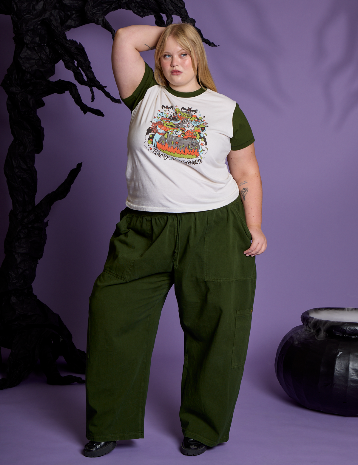 Vintage Tee - Happy Halloween