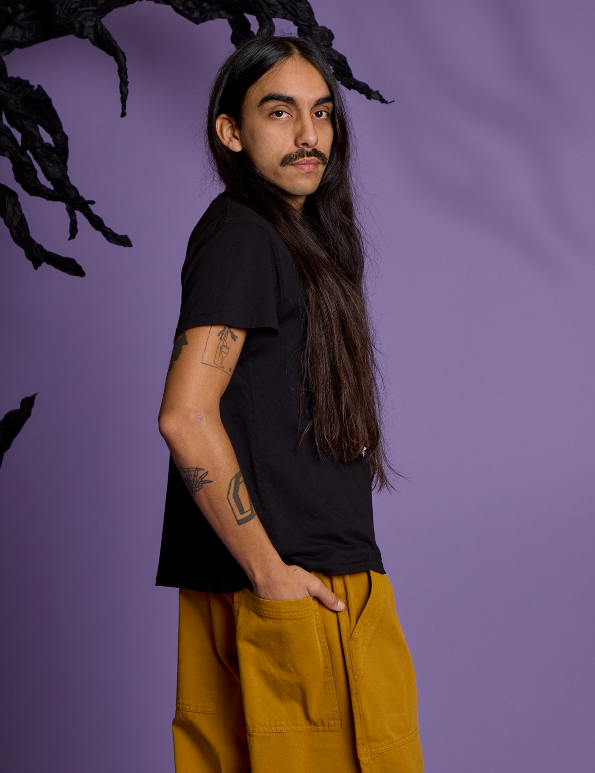 Vintage Tee - Moon &amp; Witch
