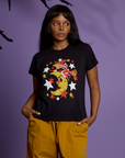 Vintage Tee - Moon & Witch