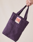Mini Tote Bag in Nebula Purple