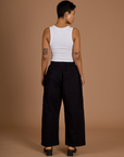 Drop Pocket Cargo Pants - Basic Black