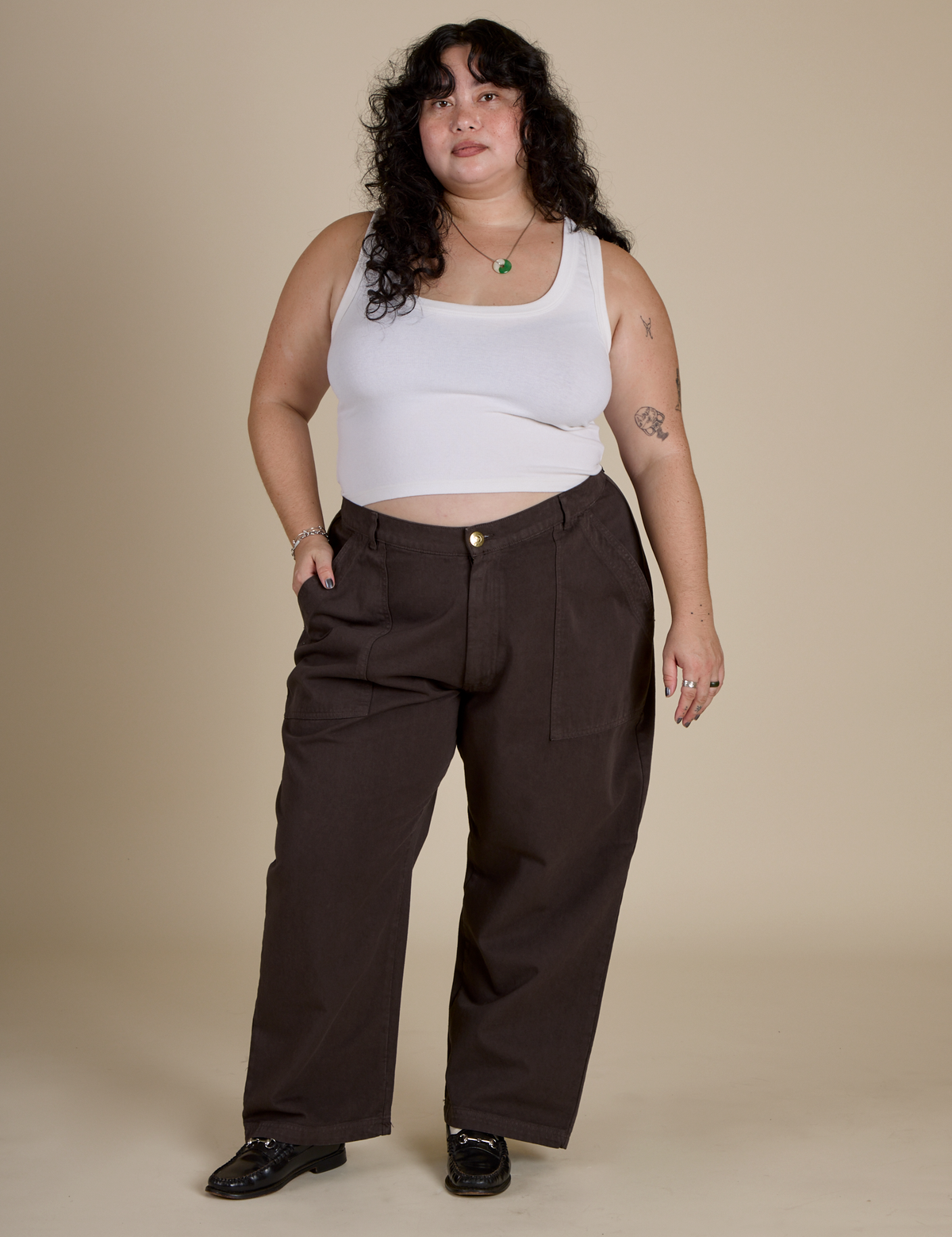 Work Pants - Espresso Brown