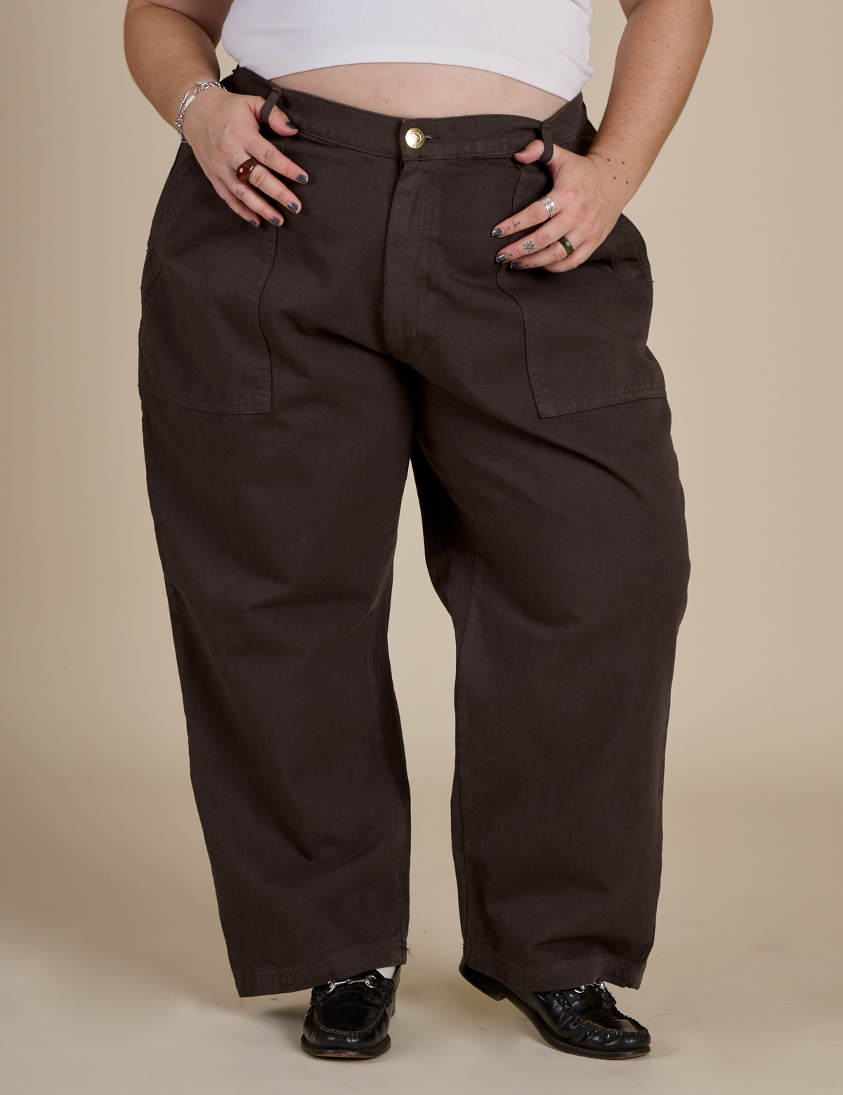Work Pants - Espresso Brown