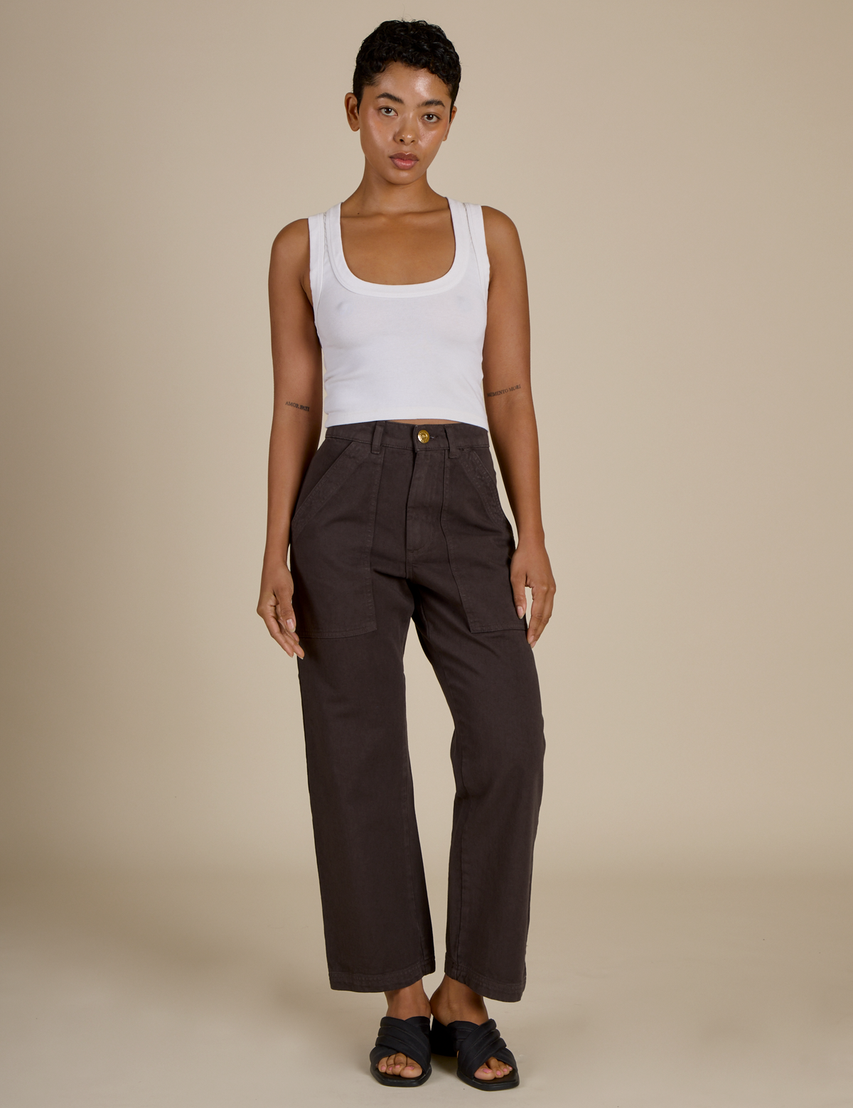 Work Pants - Espresso Brown