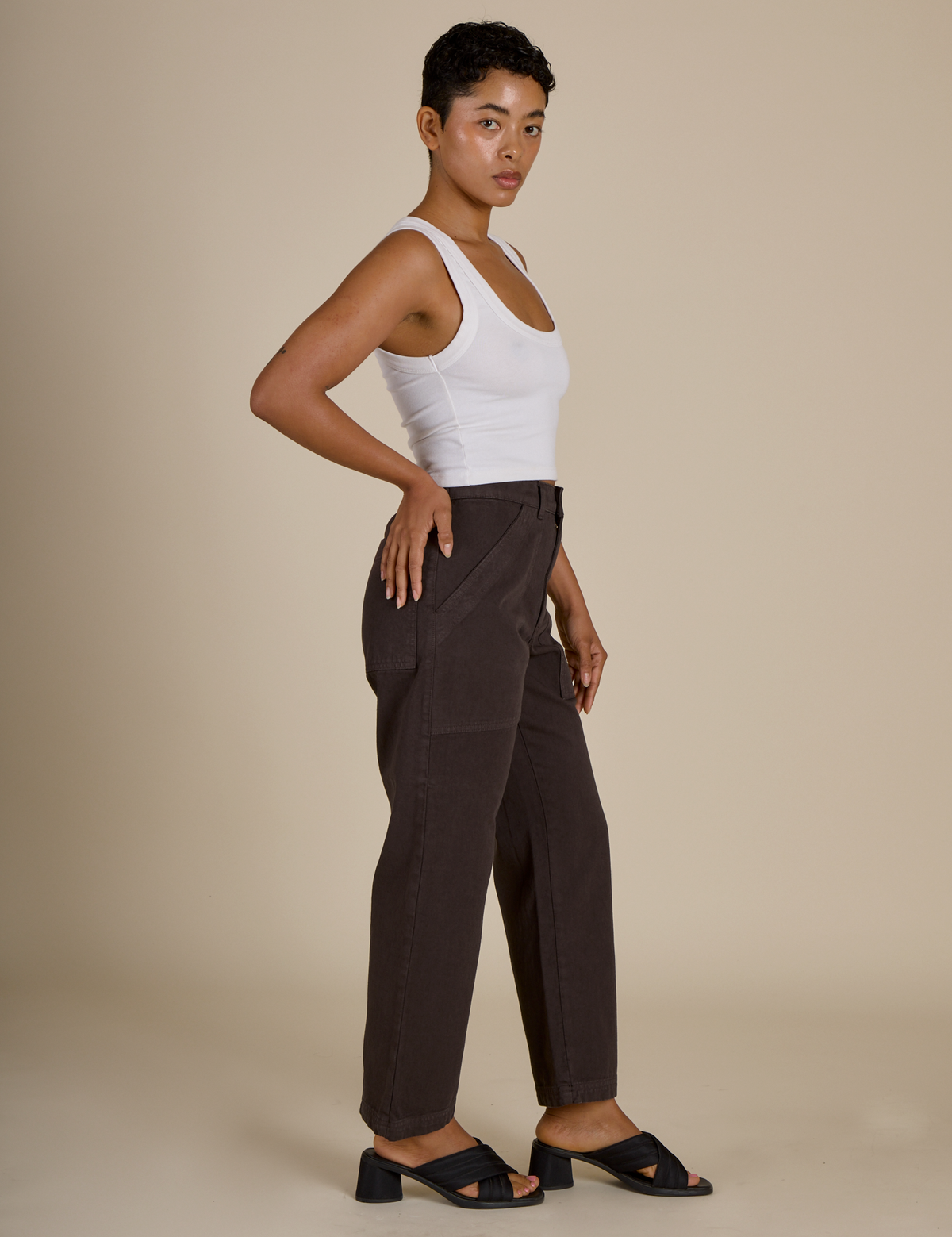 Work Pants - Espresso Brown